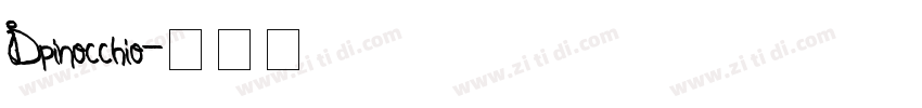 IDpinocchio字体转换
