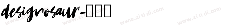 designosaur字体转换