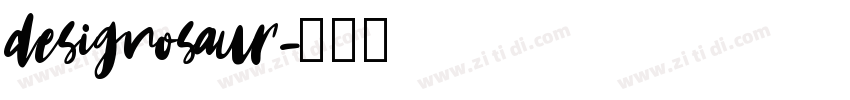 designosaur字体转换