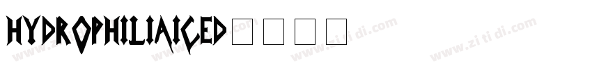 HydrophiliaIced字体转换