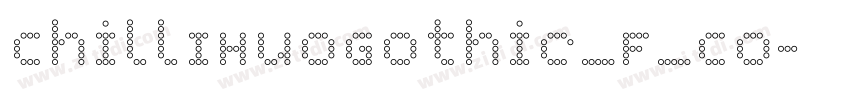 ChillIHuoGothic_F_Co字体转换
