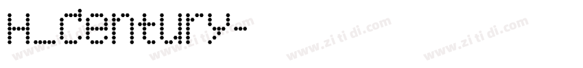 H_Century字体转换 H_Century字体转换