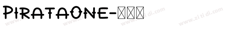 PirataOne字体转换