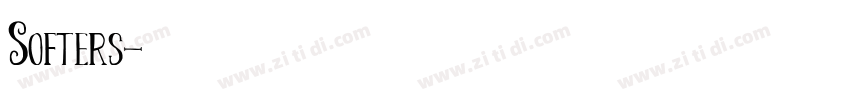 Softers字体转换