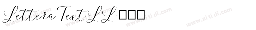 LetteraTextLL字体转换
