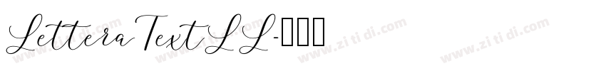 LetteraTextLL字体转换