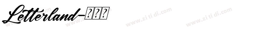 Letterland字体转换