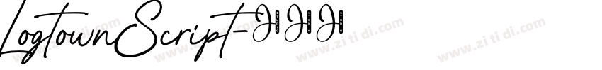 LogtownScript字体转换 LogtownScript字体转换