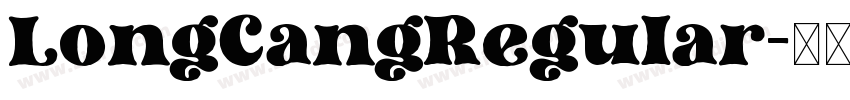 LongCangRegular字体转换