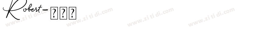 Robert字体转换
