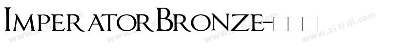 ImperatorBronze字体转换