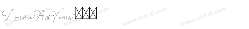 LouvreAndVenus字体转换