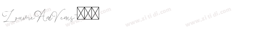 LouvreAndVenus字体转换