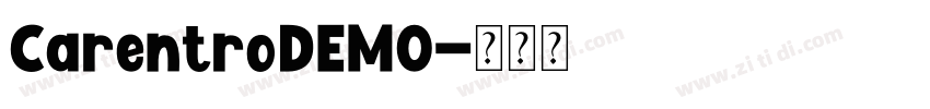 CarentroDEMO字体转换
