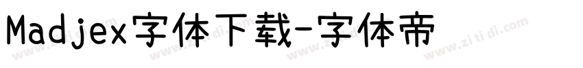 Madjex字体下载字体转换