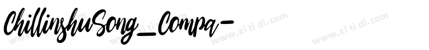 ChillinshuSong_Compa字体转换