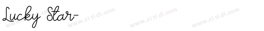 Lucky、Star字体转换