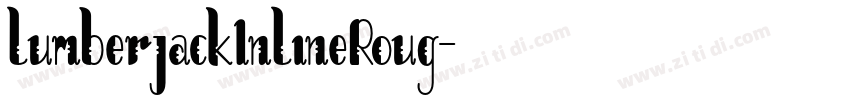 lumberjackInlineRoug字体转换