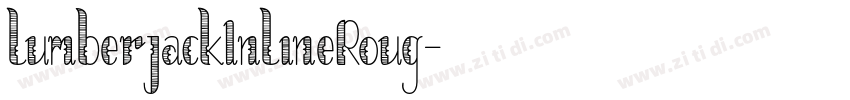 lumberjackInlineRoug字体转换
