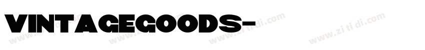 VintageGoods字体转换