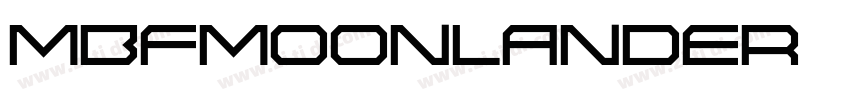 MBFMoonlander字体转换