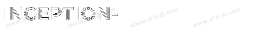 Inception字体转换