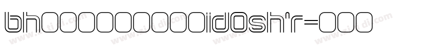 Bi本文来自标志情报局ID0ti’s字体转换