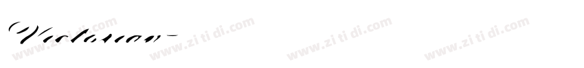 Victorian字体转换