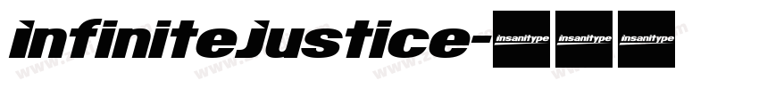 InfiniteJustice字体转换