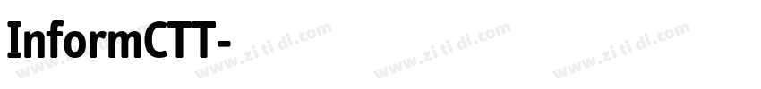 InformCTT字体转换