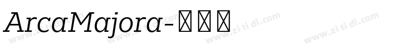 ArcaMajora字体转换