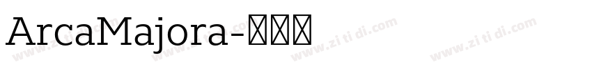 ArcaMajora字体转换