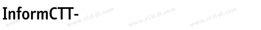 InformCTT字体转换