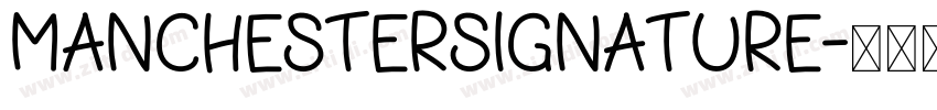 ManchesterSignature字体转换
