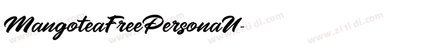 MangoteaFreePersonaU字体转换