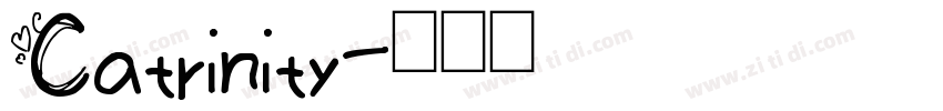 Catrinity字体转换