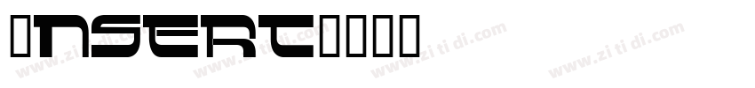 Insert字体转换