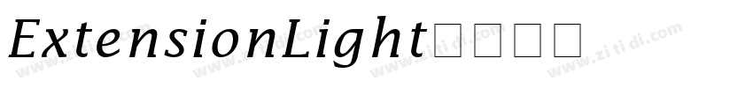 ExtensionLight字体转换 ExtensionLight字体转换