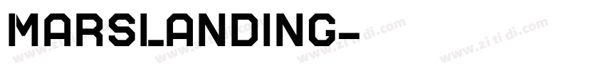 MarsLanding字体转换