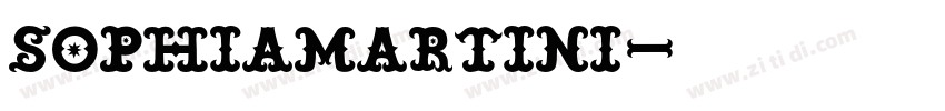 SophiaMartini字体转换
