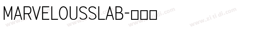 MarvelousSlab字体转换