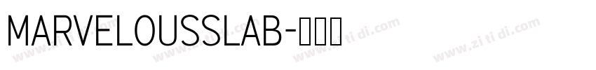 MarvelousSlab字体转换