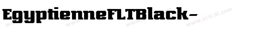 EgyptienneFLTBlack字体转换 EgyptienneFLTBlack字体转换