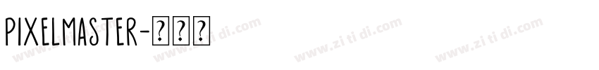 PixelMaster字体转换
