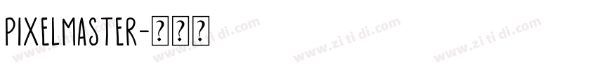 PixelMaster字体转换