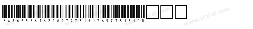code39hrp24dltt字体转换