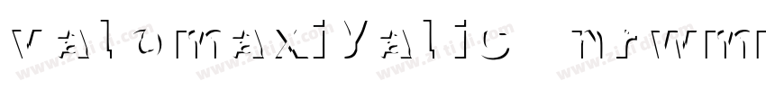 valomaxiyalic—nrwmm字体转换