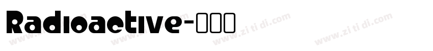 Radioactive字体转换