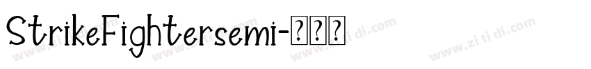 StrikeFightersemi字体转换