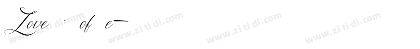 Love槿·夕ofěe字体转换